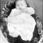 A photo of an unidentified infant from Blanco, TX